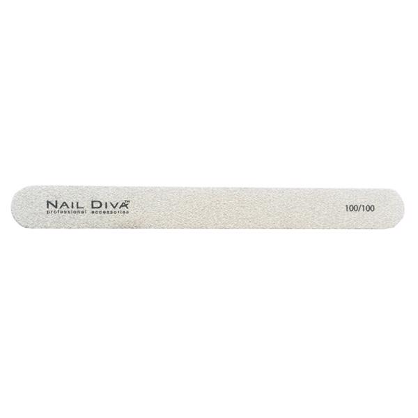 Zebra Straight Premium 100/100 grit, Nail Diva