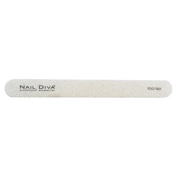 Billede af Zebra Straight Premium, 100/180 grit, Nail Diva