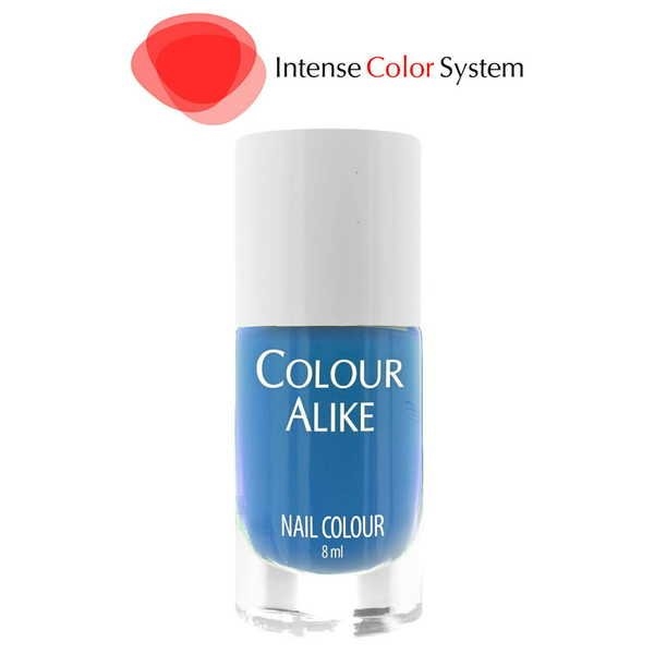142 Kickass blue, Stamping Neglelak, Colour Alike (u)