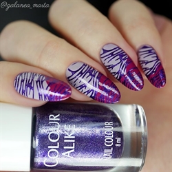 167 Twilight Purple, Stamping Neglelak, Colour Alike (u)