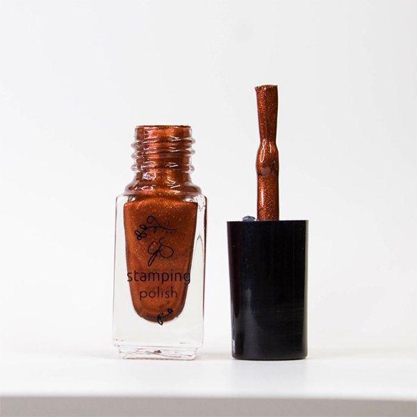 #28 Pretty Penny - Stamping neglelak, Clear Jelly Stamper (u)