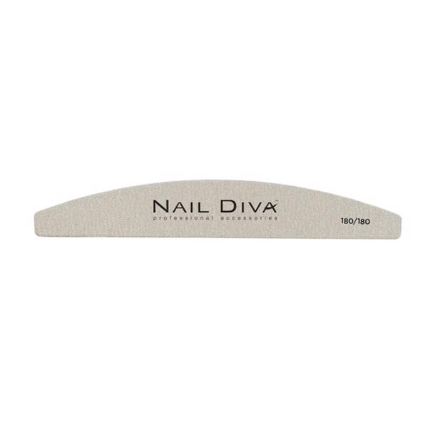 Billede af Zebra Halfmoon, 180/180 grit, Nail Diva