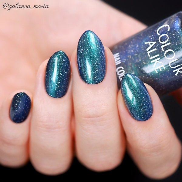 726 Northern Lights, Holografisk Topcoat, Colour Alike