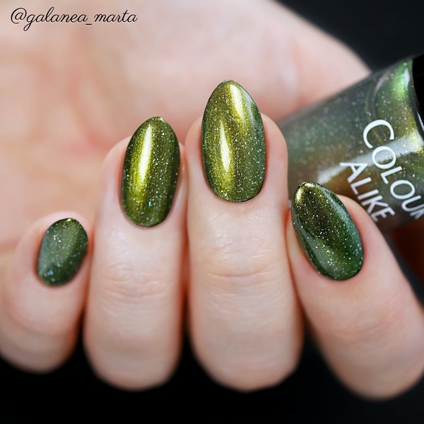 Billede af 727 Golden Sunrise, Holografisk Topcoat, Colour Alike