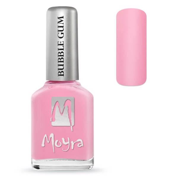 Love Love, Bubble Gum Effect, Moyra Gel look Neglelak