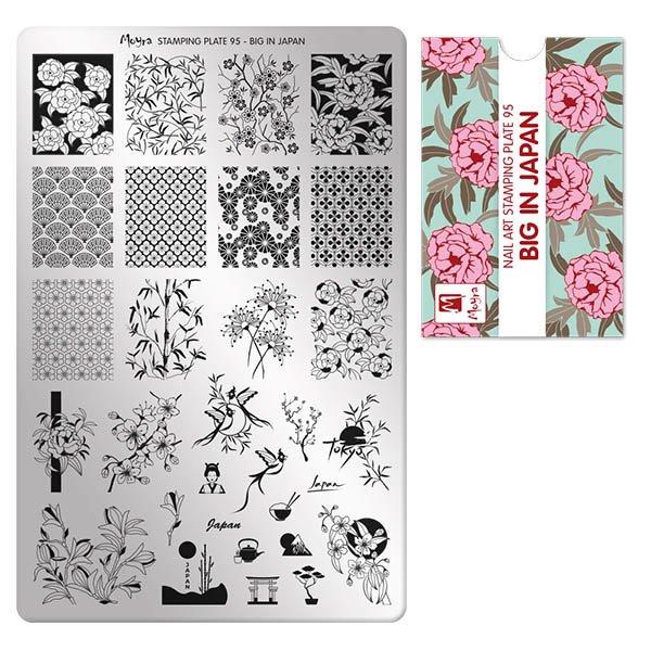 Billede af Big In Japan NO. 95, Moyra Stamping Plade