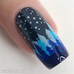 Winternail, Stamping Plade NO. 128, Moyra