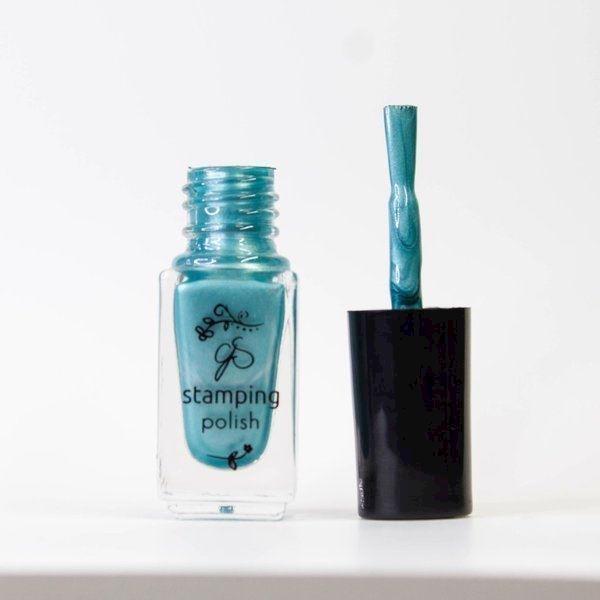 #37 Caribbean Dream - Stamping neglelak 5 ml, Clear Jelly Stamper