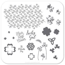 Four Leaf Clover (CJSH-18) - Stampingplade, Clear Jelly Stamper