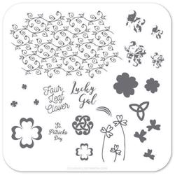 Four Leaf Clover (CJSH-18) - Stampingplade, Clear Jelly Stamper (u)