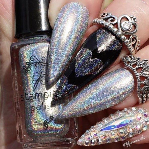 Holo 03, Stamping neglelak, Clear Jelly Stamper