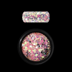 Holo Glitter Mix nr. 24 Baby Pink, Moyra