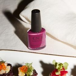 366 How Merlot, Cocktail Couture, CND Vinylux (u)