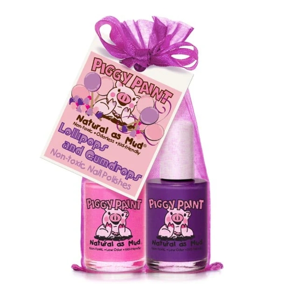2-pak Lollipop And Gumdrops, Gavesæt,  Piggy Paint