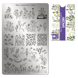 Spicery NO. 91, Moyra Stamping Plade