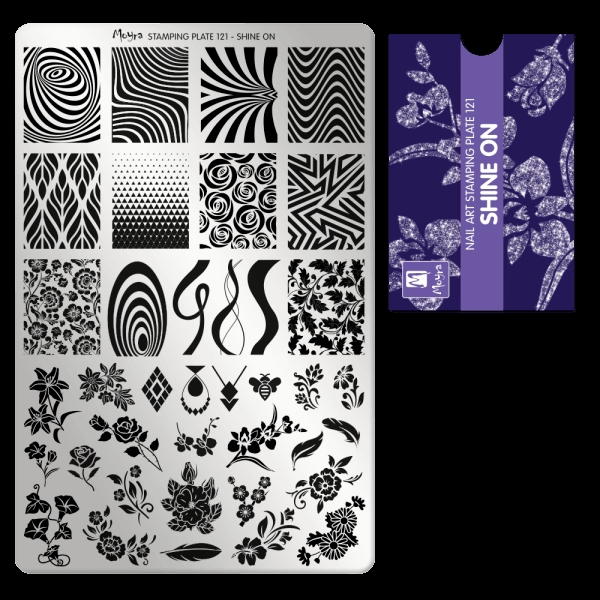 Billede af Shine On, Stamping Plade NO. 121, Moyra