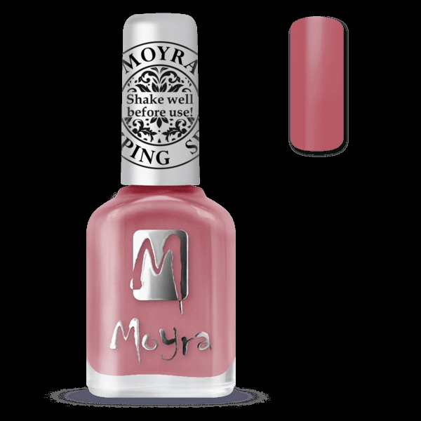 Se SP36 "Vintage Mauve" Moyra Stamping nail polish hos Nicehands.dk
