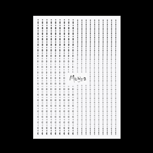 Moyra Nail Art Strips - Dots, Silver No. 02, Moyra