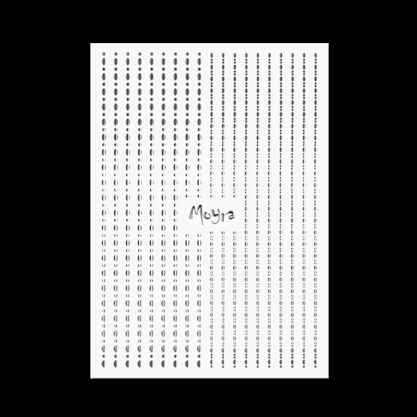 Billede af Moyra Nail Art Strips - Dots, Silver No. 02, Moyra