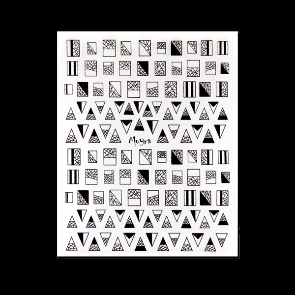 Moyra Nail Stickers No. 02, Sort