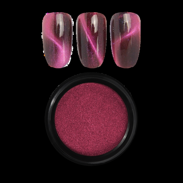 #2 - Pink Magnetisk Pigment Powder, nr. 6, Moyra