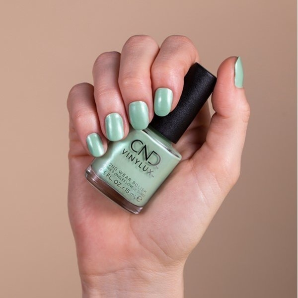 441 Mint & Meditation, Shade Sense, CND Vinylux (u)