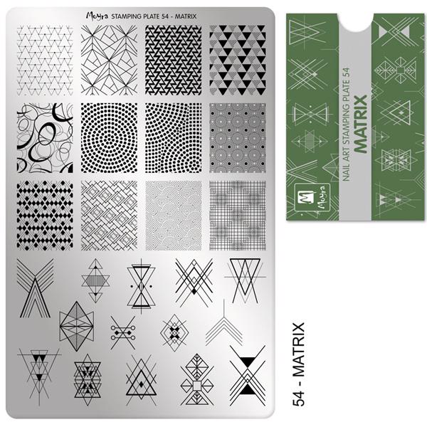 Billede af Matrix Stamping Plade NO. 54, Moyra