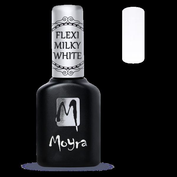 Billede af Milky White, Flexi Fiber Gel, Moyra