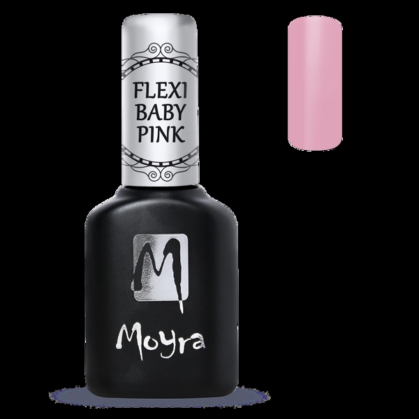 Se Baby Pink, Flexi Fiber Gel, Moyra hos Nicehands.dk