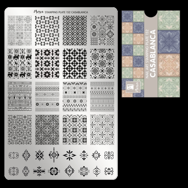 152 Casablanca,  Stamping Plade NO. 152, Moyra
