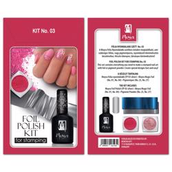 Stamping med folie kit nr. 2, Moyra