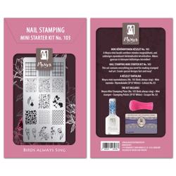 Mini nail stamping starter kit 103, Moyra