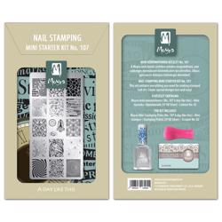 Mini nail stamping starter kit 107, Moyra (u)