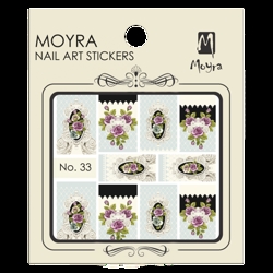 Moyra Water Decal stickers nr. 33 (u)