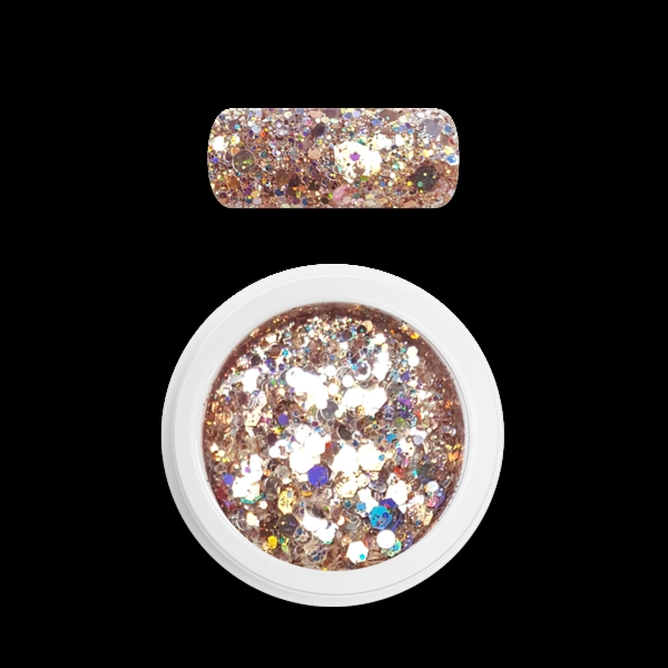 Holo glitter mix No. 26 Champagne, Moyra