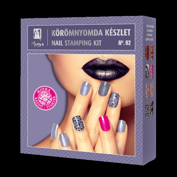 Billede af Lær at stampe 2, Nail stamping kit , Moyra