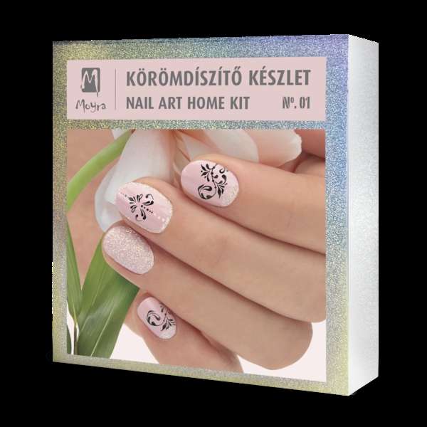 Billede af Nail Art Hjemme Kit No. 01, Moyra