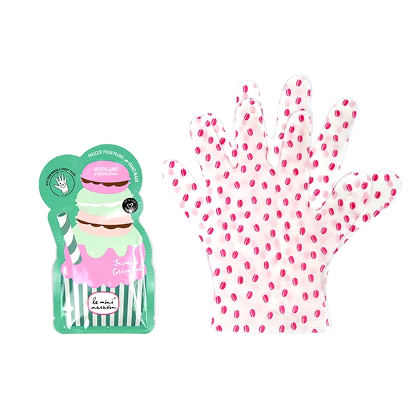 Hand Mask Jasmine Green Tea, Le Mini Macaron (u)