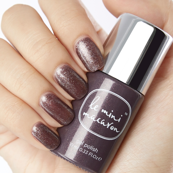 Chocolate Sparkle 10 ml Gelpolish, Le Mini Macaron (u)