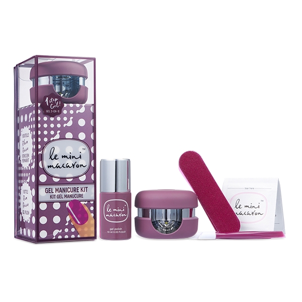 Se Manicure Kit Rum Raisin Gelpolish, Le Mini Macaron hos Nicehands.dk