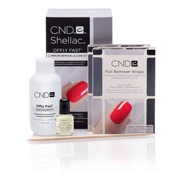 Se Shellac Remover Kit til at fjerne Shellac, CND hos Nicehands.dk