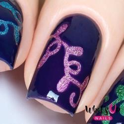 Christmas Lights Stencils Whats Up Nails