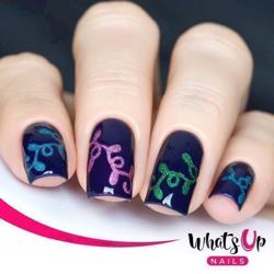 Christmas Lights Stencils Whats Up Nails