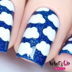 Clouds Stencils Whats Up Nails