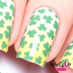 Clover Field Stencils Whats Up Nails