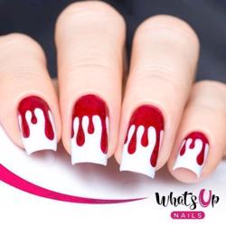 Dripping Stencils Whats Up Nails