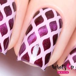 Fishnet Stencils Whats Up Nails