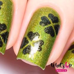 Four Leaf Stencils Whats Up Nails