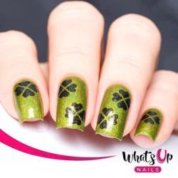 Four Leaf Stencils Whats Up Nails