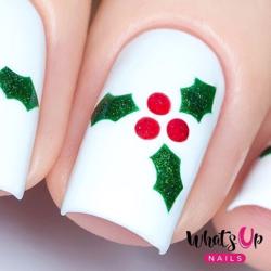Holly Stencils Whats Up Nails